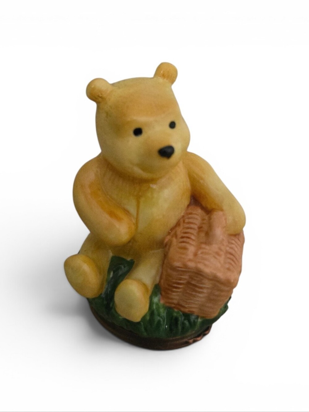 *RARE* Halcyon Days LE Winnie the Pooh & Basket Enamel Bonbonniere #7